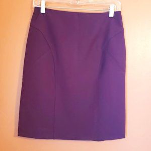 Worthington petite plum pencil skirt - 4p
